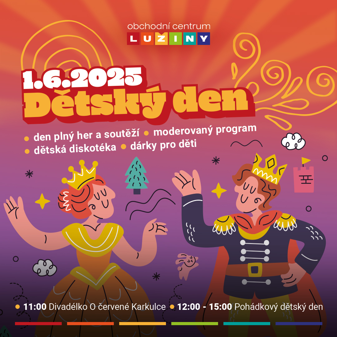POHÁDKOVÝ DĚTSKÝ DEN V OC LUŽINY
