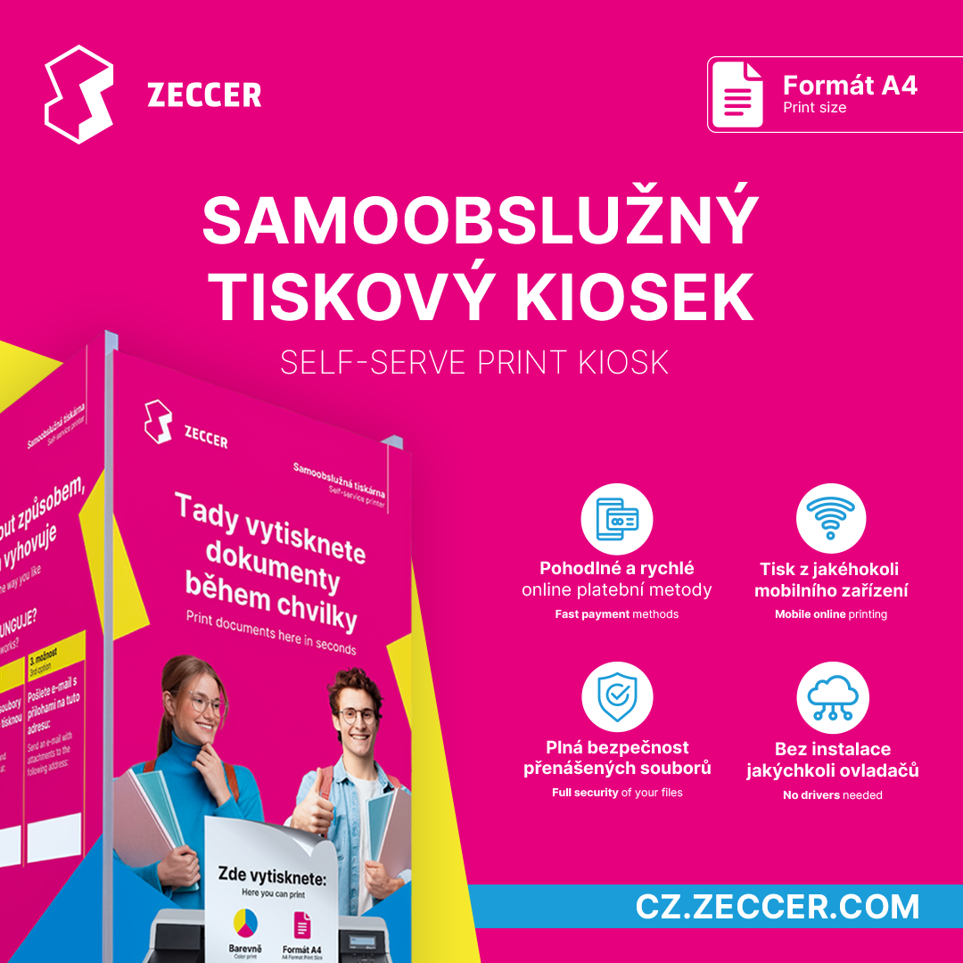 NOVÝ SAMOOBLUŽNÝ TISKOVÝ KIOSEK V OC LUŽINY